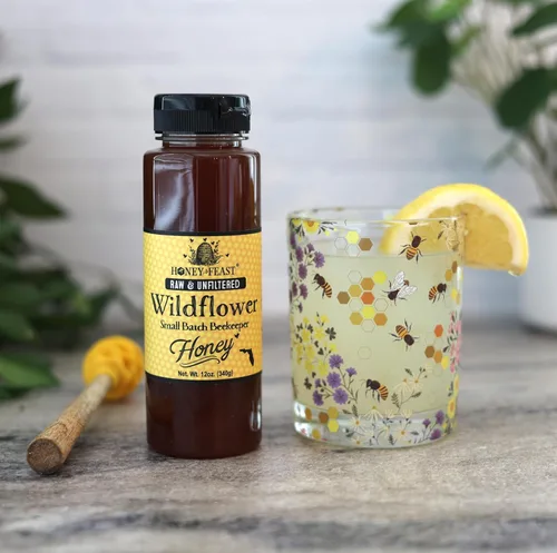 Miniatura 6 de Honey Feast, Miel de Flor Silvestre, 12 Onza