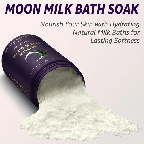 Miniatura 4 de Remojo de baño de leche lunar de salvia limpiadora - Lavanda Manzanilla - Hidrata y suaviza la piel Alivio espiritual del estrés Regalos