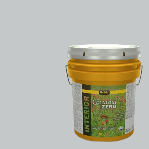 Miniatura 123 de Rodda Paint CASCADIA XL - Pintura satinada e imprimación para exteriores en uno, cuarto de galón, idea abstracta