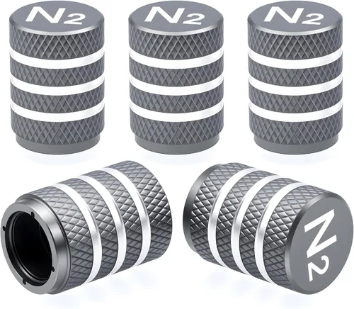 Miniatura 80 de 4 piezas de tapas de válvula de rueda con forma de punta, válvula de rueda de aleación de aluminio con punta, universal para automóviles, SUV