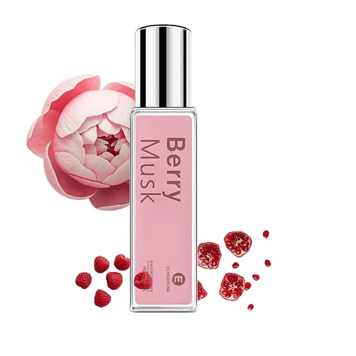Perfumes de feromonas para mujer y hombre, perfume de almizcle de bayas de larga duración Perfume feromonas Perfumes 0.34FL OZ/10ML Roll On Travel