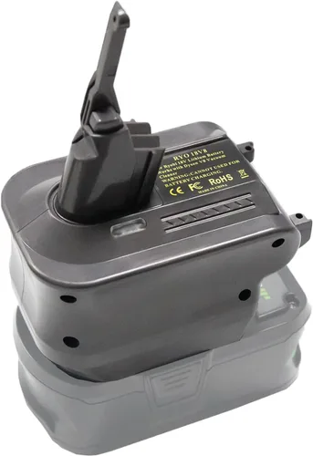Adaptador de batería de repuesto para batería Dyson, convertir a batería Ryobi de 18 V a Dyson V8 Absoluto, animal, serie de aspiradoras, SV10