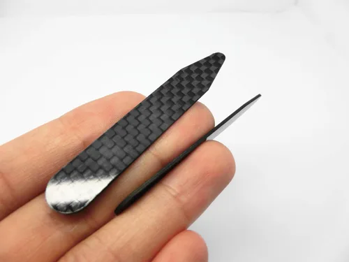 Miniatura 2 de Lary Juego de 10 piezas de collar de fibra de carbono real en botella de vidrio