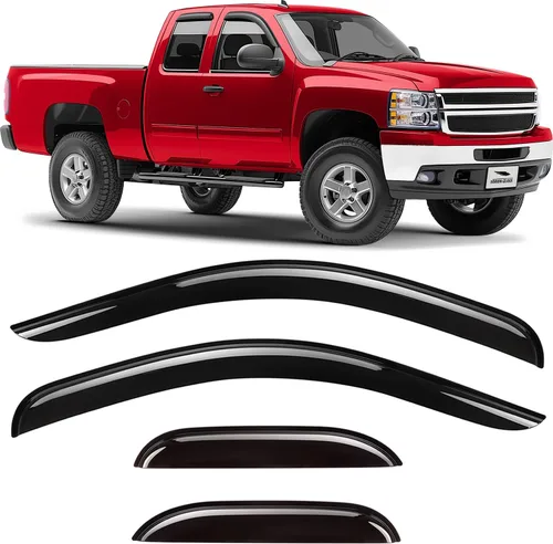 Miniatura 14 de Voron Glass - Protectores de lluvia extra duraderos con cinta adhesiva para Toyota Camry 2025-2026 Sedán, deflectores de ventana, viseras