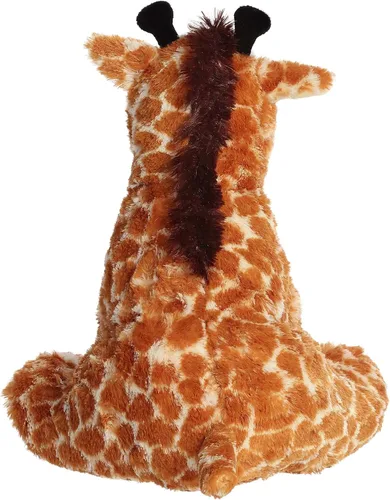 Miniatura 4 de Aurora Peluche de jirafa de peluche - Comodidad acogedora - Acurruces sin fin - Marrón 14 pulgadas