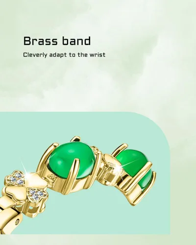 Miniatura 5 de SOLLEN Relojes para mujer, reloj de pulsera analógico de lujo para mujer, relojes impermeables para mujer