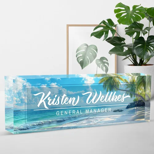 Miniatura 37 de Placa de nombre para escritorio, placa de nombre de escritorio personalizada, regalos para compañeros de trabajo, jefe, profesor, enfermera, regalos