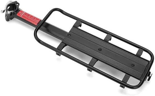 Miniatura 3 de Aleación de aluminio Bicicletas de montaña Asiento trasero Portaequipajes Rack Ciclismo Bicicletas Cargo Rack Bastidores de asiento trasero