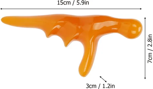 Miniatura 7 de Herramienta de masaje de barra en T, herramienta de masaje de punto de gatillo, palo de acupresión, palo de reflexología, resina relaja el dolor
