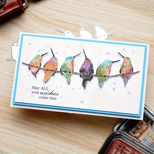 Miniatura 2 de Lapoo Troqueles de Corte de Metal con Fondos 3D para Scrapbooking, Nuevos Troqueles de Corte DIY para Hacer Tarjetas de Álbum, Decoración
