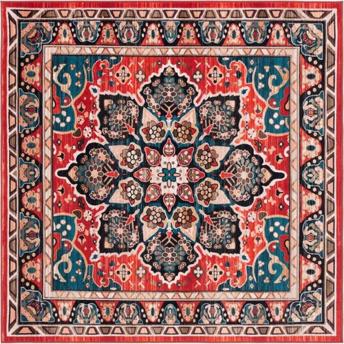 Miniatura 22 de SAFAVIEH Riviera Collection - Alfombra lavable de 2 pies 2 pulgadas x 9 pies, beige y carbón, antideslizante y fácil de limpiar, ideal para sala