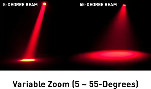 Miniatura 4 de Vizi Hex Wash7 a 105W RGBAW + UV LED Powered Moving Head Wash Light