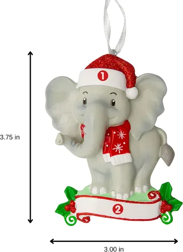 Miniatura 4 de Adorno de Navidad personalizado 2025 para niños, nombre personalizado y recuerdo de vacaciones del año, decoración de árbol de Navidad con bonito
