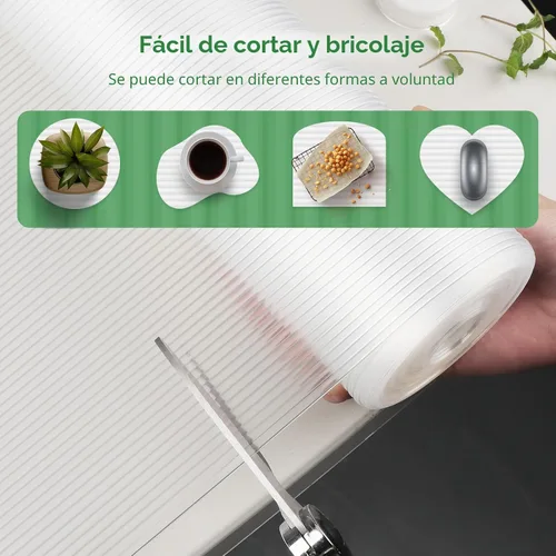 Miniatura 5 de Anoak Revestimiento para estanterías Revestimiento de gabinete, forro de cajón no adhesivo, lavable de 12 pulgadas x 20 pies (240 pulgadas)