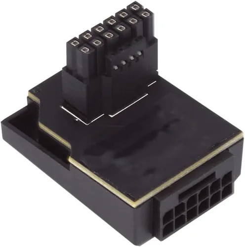 Miniatura 14 de Adaptador modular de alimentación 12VHPWR ATX3.0 PCI-E 5.0 a cuatro ATX 8P en ángulo hacia abajo de 90 grados para tarjeta gráfica 4080 5090TI 16Pin