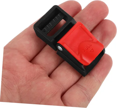 Miniatura 9 de Kit de accesorios para casco de motocicleta, clip de hebilla de liberación rápida para casco de 6 uds