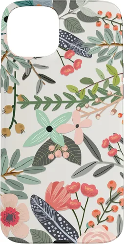Miniatura 8 de Funda con diseño floral botánico de jardín colorido para iPhone 14