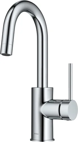 Miniatura 26 de KRAUS® Purita™ Grifo de filtro de agua potable de una sola manija para ósmosis inversa o sistema de filtración de agua en acero inoxidable sin Acero