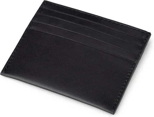 Miniatura 10 de BERLINER BAGS Funda de piel prémium para tarjetas, tarjetero con bloqueo RFID para hombres y mujeres, Negro -, Minimalista