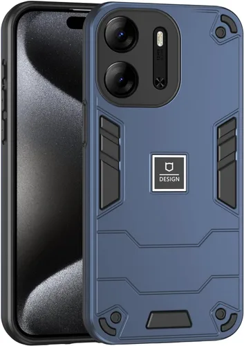 Miniatura 203 de Funda compatible con Huawei Y9 Prime (2019), compatible con Huawei Y9 Prime (2019) 4G STK-L21 2 en 1 [PC duro + TPU], funda de teléfono azul