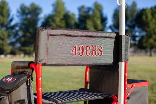 Miniatura 7 de PICNIC TIME NFL NFL Fusion - Silla de campamento unisex para adultos, con mesa auxiliar y enfriador suave, silla de playa para adultos, silla