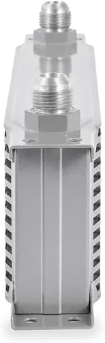 Miniatura 4 de Mishimoto Enfriador de aceite universal de 13 filas, color plateado