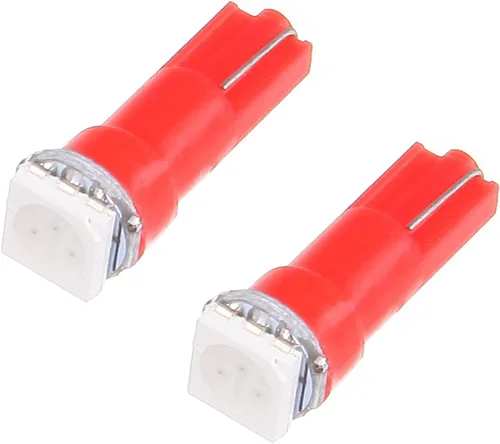 Miniatura 3 de Bombillas de ledes Cciyu T5 58 70 73 74 acuñadas para indicador de tablero de mando 1-SMD 5050 para instrumento de tablero de mando, bombillas