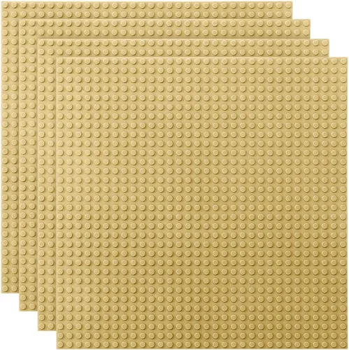 Miniatura 10 de Lekebaby Base de construcción clásica para ladrillos de construcción, 100% compatible con las principales marcas: placa base de 10 x 10 pulgadas