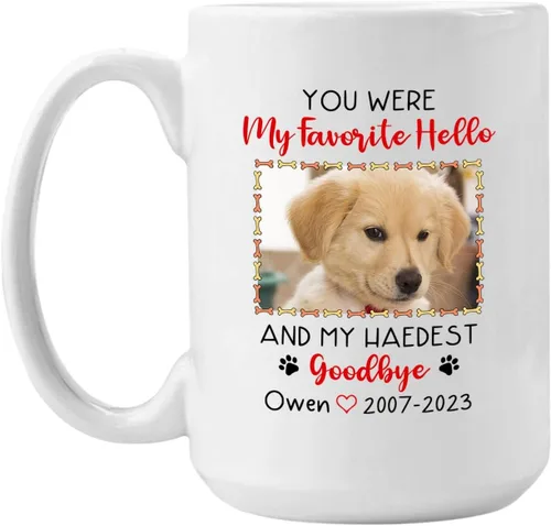 Miniatura 23 de Taza de café con imagen de perro y mamá, taza de café de 11 onzas y 15 onzas, taza de café personalizada para mamá de perro, tazas para dueños