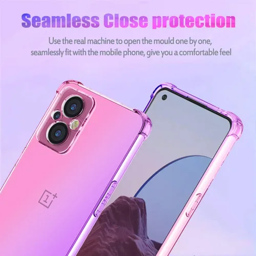 Miniatura 3 de Funda para OnePlus Nord N20 5G, OnePlus N20 Cute Case Girls, Gradient Slim Anti Scratch Soft TPU Funda protectora a prueba de golpes para OnePlus