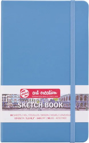 Miniatura 4 de Talens Art Creation T9314-134M 452329 Talens Art Creation Cuaderno de bocetos, cuaderno de dibujo, 4.7 x 4.7 pulgadas (4.7 x 4.7 in), violeta pastel