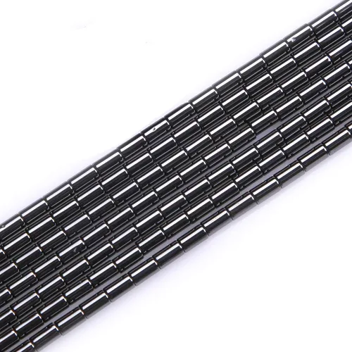 Miniatura 38 de HAAMIIQII 35 piezas de cuentas de gema suelta de hematita negra natural de 12 mm en forma circular, cuentas de piedra espaciadora para hacer