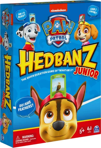 Miniatura 7 de Spin Master Games HedBanz Junior PAW Patrol - Juego de mesa para adivinar para familias y niños a partir de 5 años