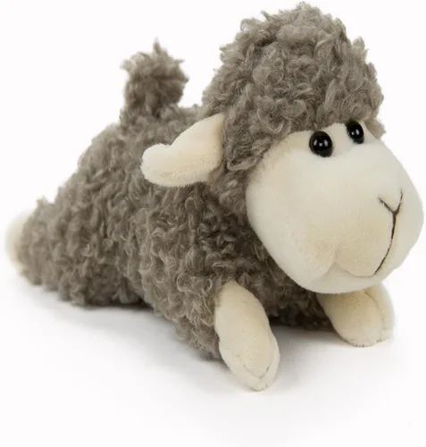 Miniatura 7 de Peluche de cordero de oveja, suave y lindo juguete de peluche de cordero negro, juguetes de peluche de ovejas para niños, regalos para niños