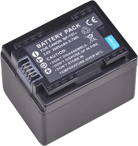 Miniatura 2 de Batería para videocámara Canon VIXIA HF R600 R700 R800 HD