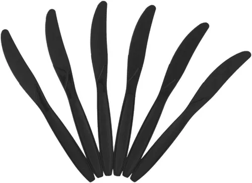Miniatura 19 de JAM Paper Premium Utensils Party Pack - Cuchillos de plástico - Fucsia rosa intenso - 48 cuchillos desechables/paquete