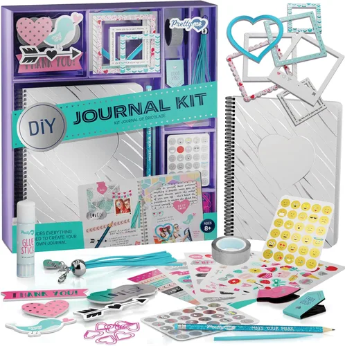 Miniatura 9 de Kit de Diario DIY Pretty Me para Niñas - Regalo para Niñas de 8 a 14 Años - Ideas Geniales de Regalo de Cumpleaños para Adolescentes - Divertidos
