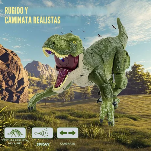 Miniatura 2 de Juguetes de dinosaurio con control remoto para niños de 4 a 7 y de 8 a 12 años - Los mejores regalos de cumpleaños para niños de 4 a 12 años