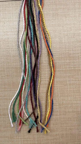 Miniatura 3 de FLIPPED (109 yardas/1.5 mm/35 colores opcionales) 109 cuerdas de macramé para manualidades, cuerda de algodón para macramé, cuerda de panadero, Gris