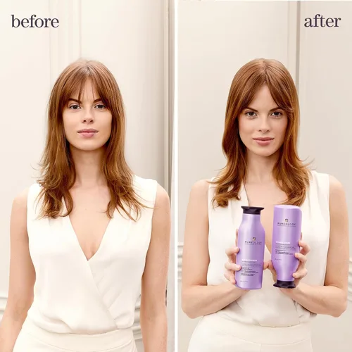 Miniatura 3 de Pureology Hydrate Sheer Shampoo - Champú hidratante ligero para cabello fino o seco tratado con color, sin silicona y vegano