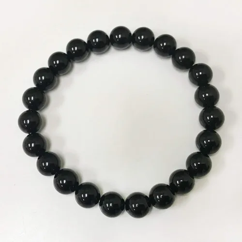 Miniatura 617 de Gem Avenue Handmade Round Bead Stretch Bracelet Unisex Natural Stone Beaded Jewelry for Men & Women, Elastic Wristband for Daily Wear