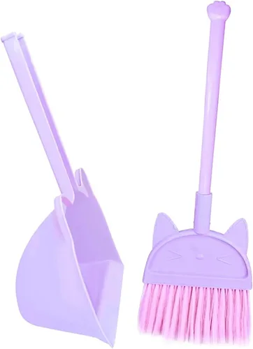 Miniatura 7 de Mini escoba con recogedor para niño I Juego de limpieza pequeño para niños, juego de simulación I juguetes de cocina para niños pequeños