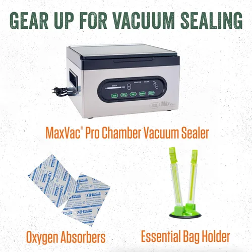 Miniatura 6 de LEM MaxVac - Bolsas texturizadas de Mylar de 11 x 13 pulgadas, 50