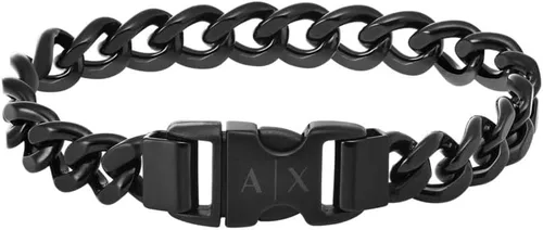 Miniatura 21 de A X Armani Exchange - Pulsera de cadena de acero inoxidable para hombre
