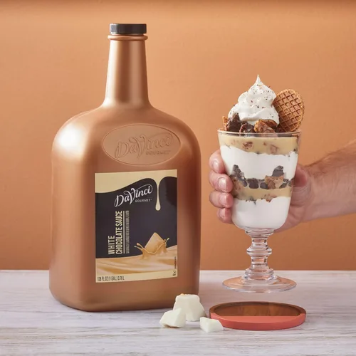 Miniatura 7 de DaVinci Gourmet Jarabe de chocolate blanco, 128 onzas líquidas (paquete de 1)