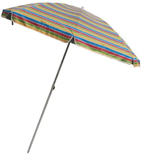 Miniatura 5 de UNIWARE Sombrilla de playa portátil con protección SPF50+, con bolsa de transporte, botón, para exteriores/patio/jardín/playa Azul/Azul marino