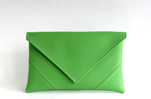 Miniatura 2 de Bolso de embrague de dama de honor hecho a mano, bolso de mano para boda, bolso de mano de novia, bolso de mano de cuero vegano, bolso de mano