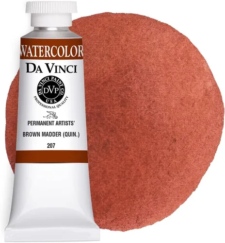 Miniatura 45 de DA VINCI PAINTS Pintura de acuarela para artista profesional, Gamboge (tono), 0.5 fl oz