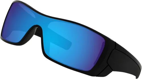 Miniatura 2 de BroLizard - Lente polarizada para gafas de sol Oakley Batwolf OO9101, azul