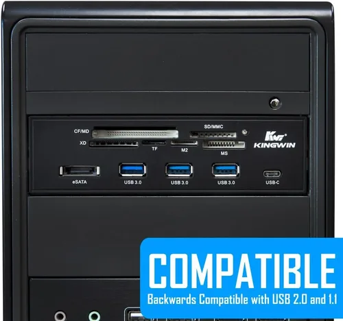 Miniatura 8 de Controlador de refrigeración KingWin, Negro